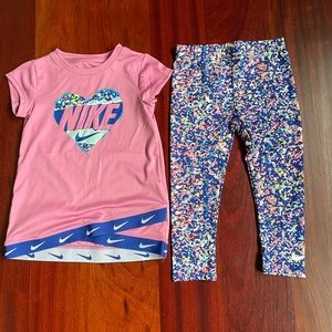 3T Nike girls set